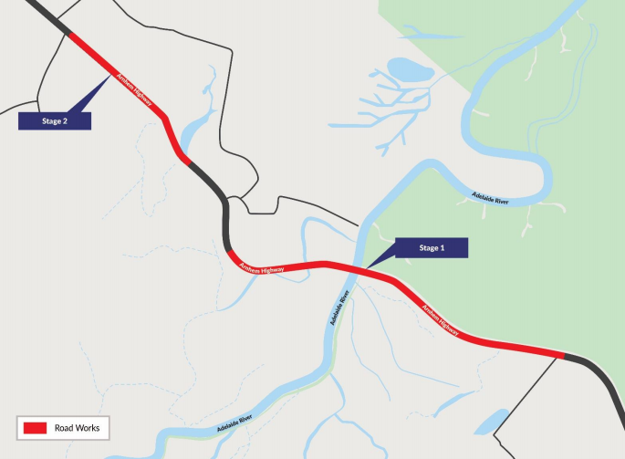 Works progress on Stage 2 of NT Adelaide River Floodplains upgrade